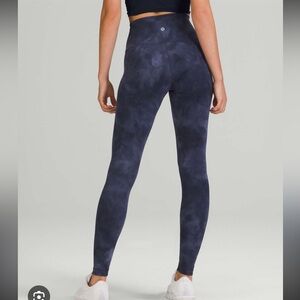 Lululemon Wunder Train High Rise 25” Diamond Dye